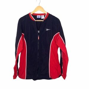 Women’s Reebok Nylon Front Zip Jacket Large